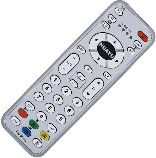 Rm-ph07 Universal Tv Lcd Dvd Remote Control Philips