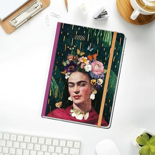 Grupo Erik - Frida Kahlo Week To View 2026 Year Diary | 2026 A5 - View #8