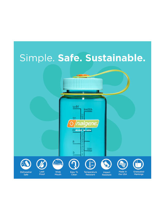Nalgene Wasserflasche Kunststoff 500ml Blau