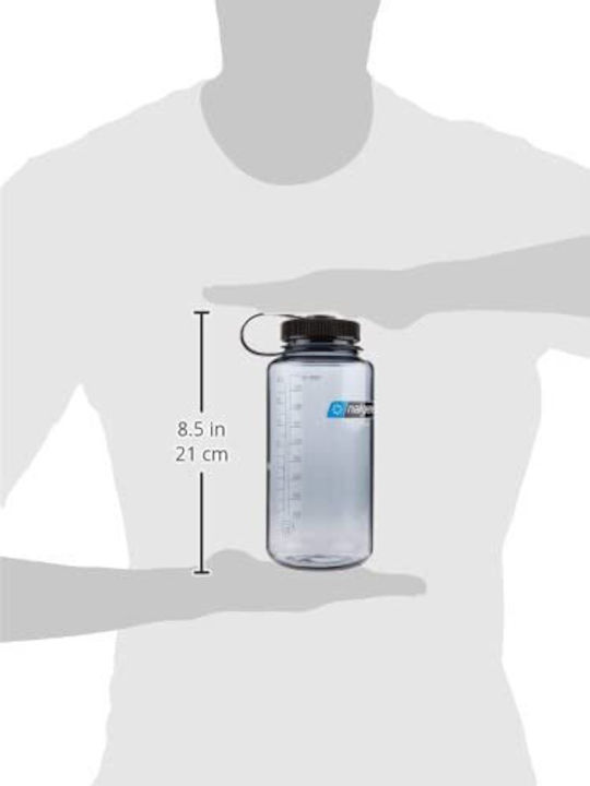 Nalgene Sustain Παγούρι Πλαστικό Ποδηλάτου 900ml Γκρι