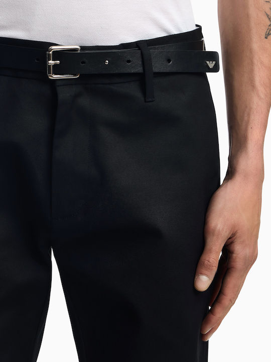 Trousers Suit in Regular Fit Black