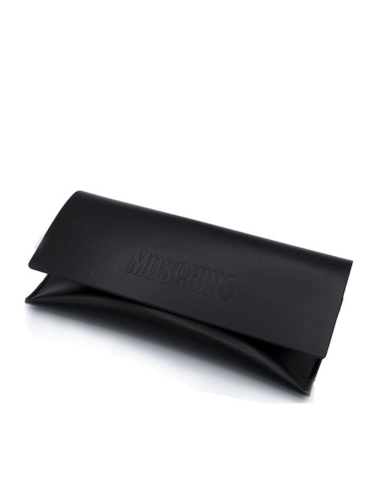 Moschino Women's Sunglasses with Black Plastic Frame and Black Gradient Lens mos196/s 807/9O
