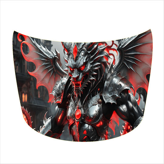 Folie Capotă Auto "hood Art" Rezistentă la Exterior Mărime S 150 X 110cm Cod Avx-capota-025s
