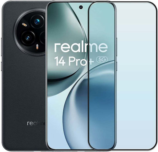 3D 0.33mm Adeziv complet Screen Protector Negru (Realme 14 Pro+)