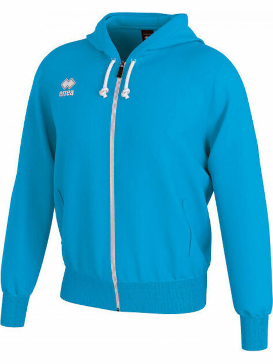Jacob Cardigan With Light Blue Hood