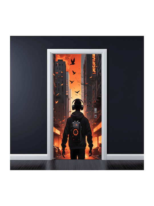 Printed Color Foil Door Decoration Size 200 X 90cm Model Avx-dr29 Printed Color Foil Door Decoration Size 200 X 90cm Model Avx-dr29