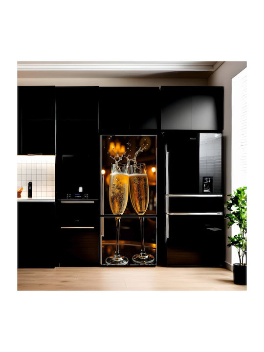 Printed Color Foil Refrigerator Decor Size 200 X 90cm Model Avx-fr32