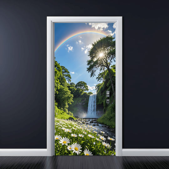 Printed Color Film Door Decoration Size 200 x 90cm Model Avx-dr20