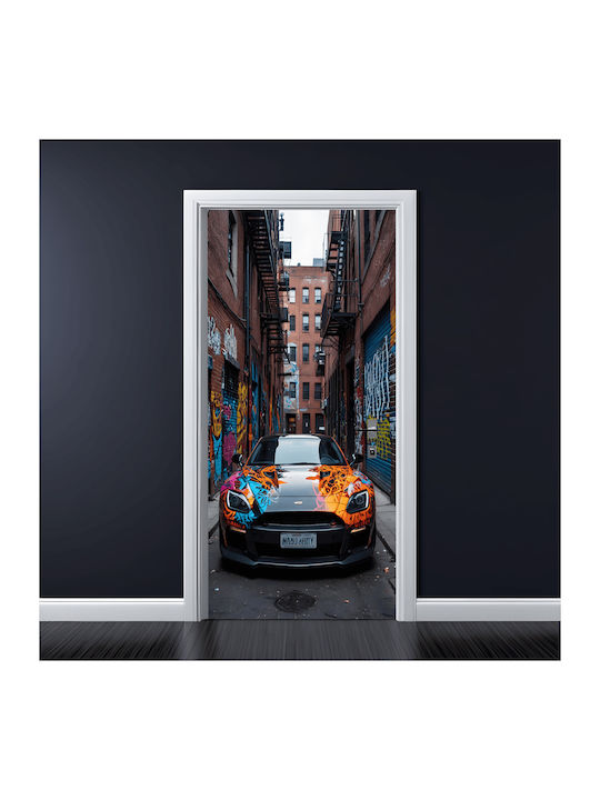 Printed Color Film Door Decoration Size 200 X 90cm Model Avx-dr03 Printed Color Film Door Decoration Size 200 X 90cm Model Avx-dr03