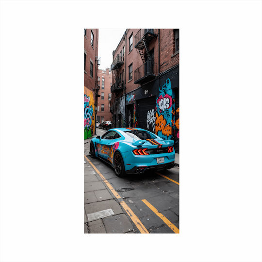 Printed Color Foil Door Decoration Size 200 X 90cm Model Avx-dr02