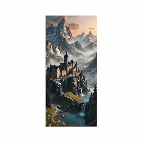 Folie Colorată Imprimată pentru Decorarea Ușii Dimensiune 200 X 90cm Model Avx-dr16
