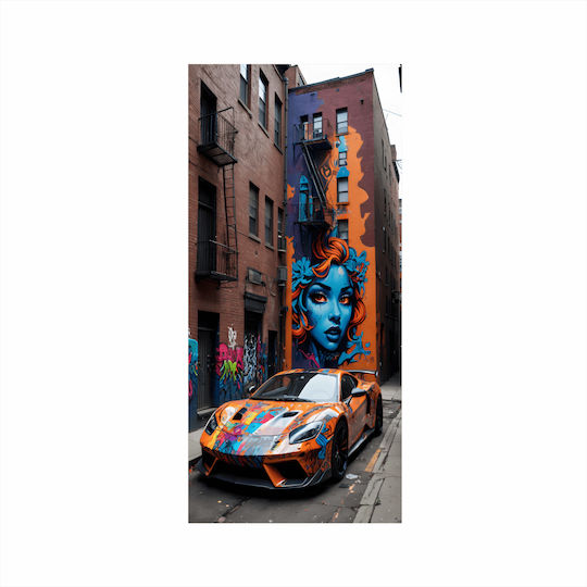 Printed Color Foil Door Decoration Size 200 X 90cm Model Avx-dr01