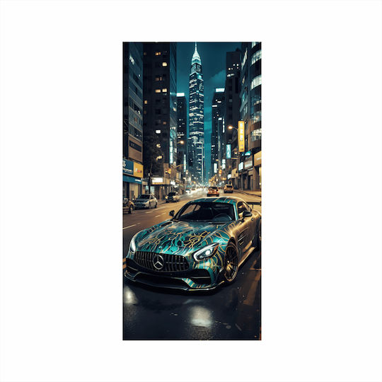 Printed Color Film Door Decoration Size 200 X 90cm Model Avx-dr09