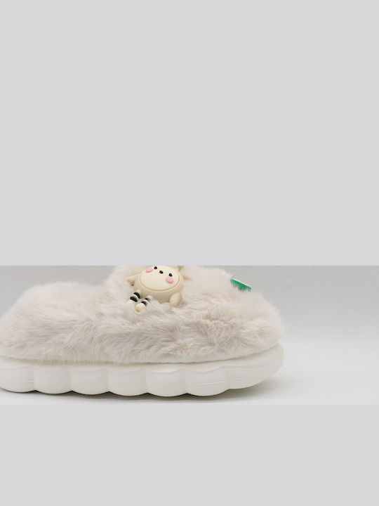 Anatomic Kids Slippers White