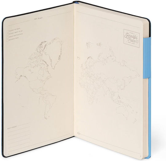 Legami Milano My Notebook Тетрадка 192 Листа На райета Син