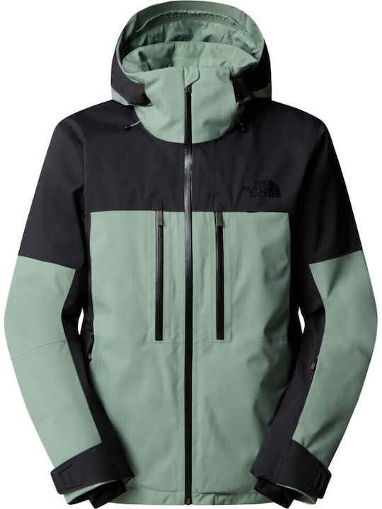 Winter Jacket Waterproof and Windproof Slate Moss/tnf Black