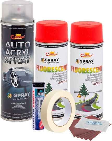 Alista Home για Ζάντες Αυτοκινήτου Κόκκινο 400ml