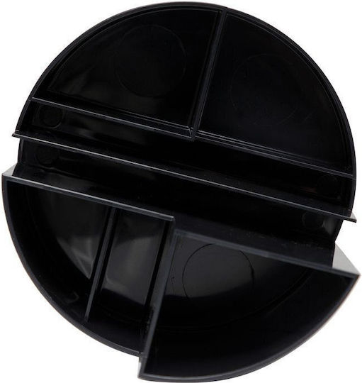 Plastic Pen Base in Black Color 1pcs 14x14x12.5cm