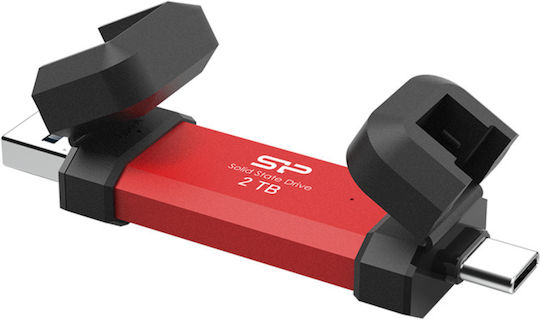 Ssd Silicon Power Ds72 Red 2tb Ds72-2tb-red