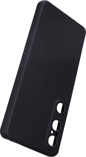 Beline Umschlag Rückseite Silikon Schwarz (Xperia 1 VI - Xperia 1 VI)