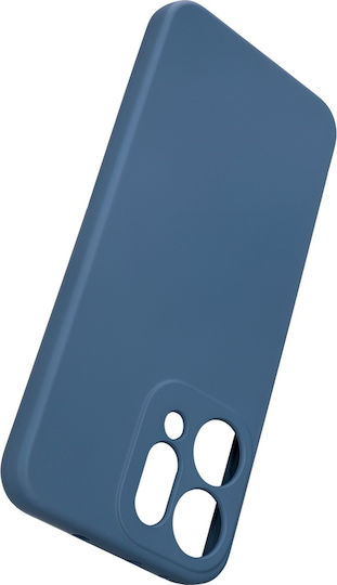 Beline Umschlag Rückseite Silikon Blau (Oppo Reno 14)