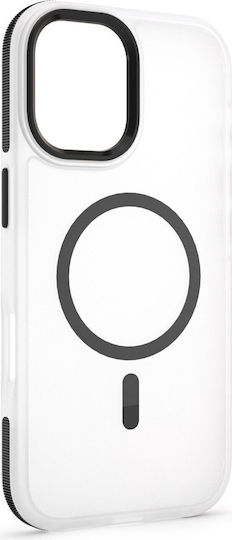 Etteri Icy Mag Back Cover Silicone / Plastic Black (iPhone 17)