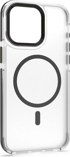 Etteri Icy Mag Back Cover Σιλικόνης / Πλαστικό Μαύρο (iPhone 15 Pro)