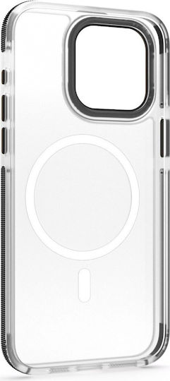 Etteri Icy Mag Back Cover Σιλικόνης / Πλαστικό Μαύρο (iPhone 15 Pro)