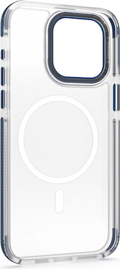 Etteri Icy Mag Back Cover Σιλικόνης / Πλαστικό Μπλε (iPhone 15 Pro)