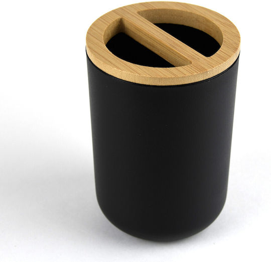 Alista Home Set Accesorii Pentru Baie Din Plastic Negru 6 Bucăți