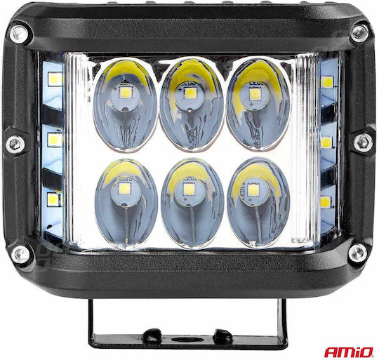Alista Home LED 9 - 36V 7.5см с Червен осветление 1бр