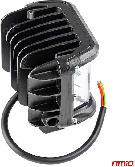 Alista Home LED 9 - 36V 7.5см с Червен осветление 1бр