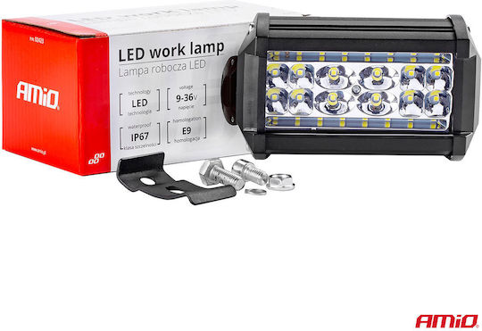 Alista Home LED 9 - 36V 8см с Червен осветление 1бр