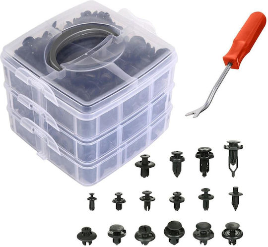Set 625 Universal Car Plastic Clips Installation Included Extractor