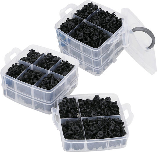 Set 625 Universal Car Plastic Clips Installation Included Extractor