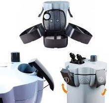 Sun-Sun În aer liber Filtru pentru Acvarii cu Capacitate 1000lt