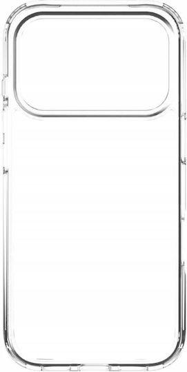 Spacecase Back Cover Plastic / Silicon 1mm Transparent Pentru iPhone 18 Pro / 17 Pro