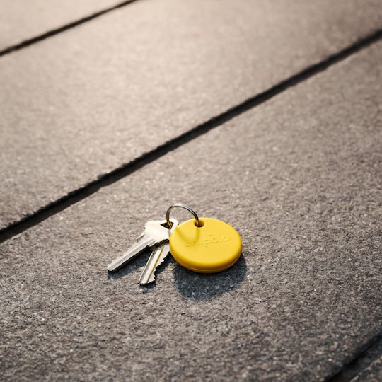 Chipolo Pop Apple Find My & Google Find Hub Yellow With Smartphone Tracking