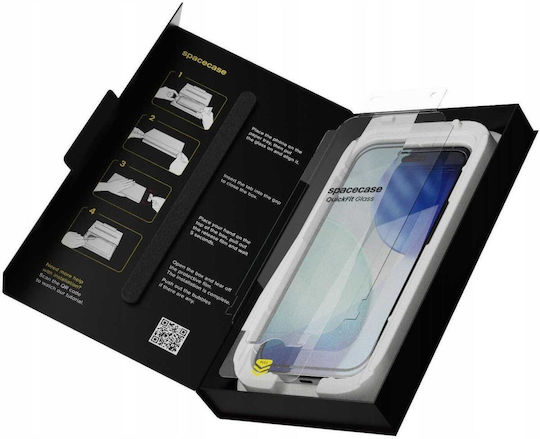 Tempered Glass Iphone Air Spacecase Quickfit Glass Αντιχαρακτικό Γυαλί Προστασίας Οθόνης Απλικατέρ Quickfit 2 Τεμάχια Clear 5905719131777 5905719131777
