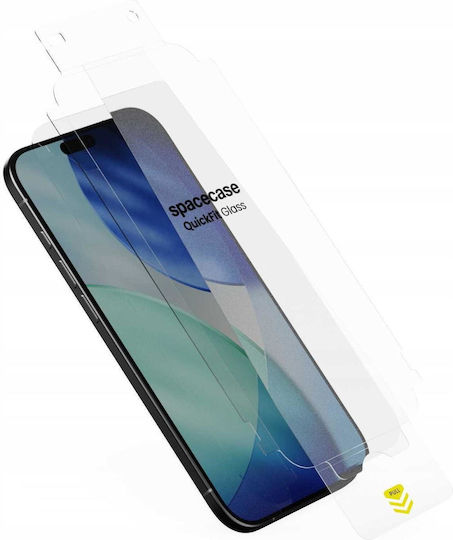 Tempered Glass Iphone Air Spacecase Quickfit Glass Αντιχαρακτικό Γυαλί Προστασίας Οθόνης Απλικατέρ Quickfit 2 Τεμάχια Clear 5905719131777 5905719131777