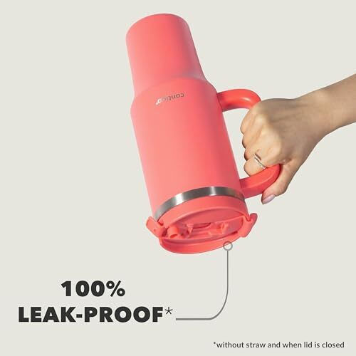 Contigo Бутилка Термос Неръждаема стомана 1.2lt Корал