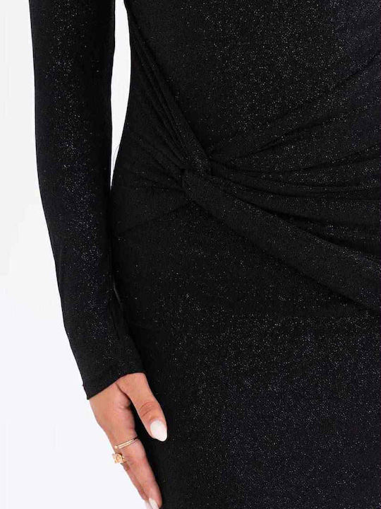 Maxi Dress for Wedding Christening Black