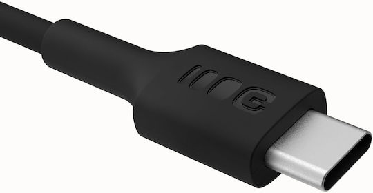Green Cell USB 2.0 Cable USB-C male - USB-C 100W Black 0.3m
