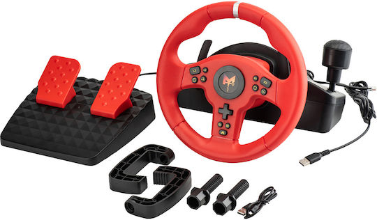 Maxx Tech Волан с Ръчка за Скорости и Педали за Switch 2