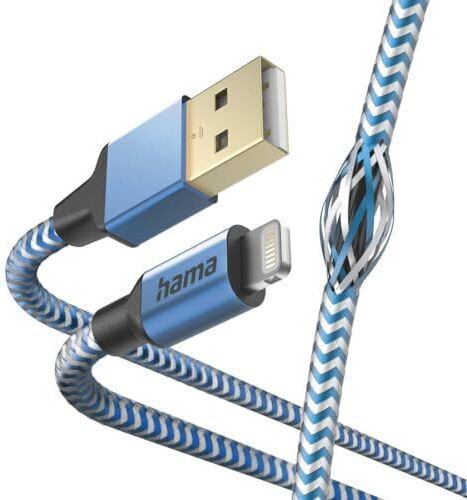 HAMA Cablu USB-A La Lightning Albastru 1.5m 00201553