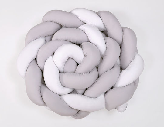 My Sweet Baby Πάντα Πλεξούδα Εσωτερική White And Gray
