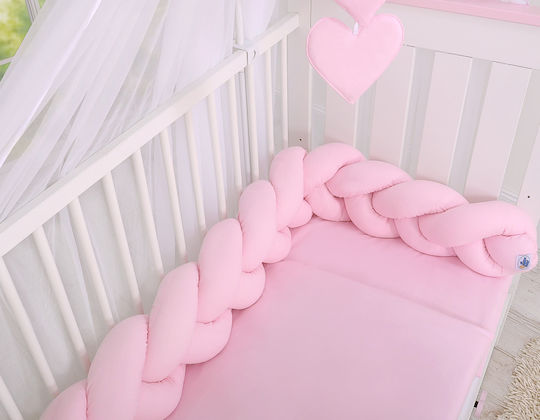 My Sweet Baby Bettumrandungen Geflochten Innerhalb Pink