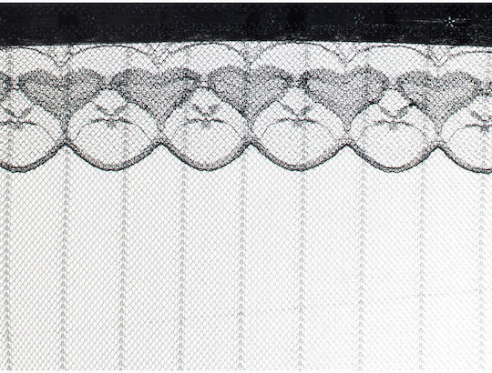 Alista Home Plasă De Țânțari Pentru Ușă Cu Închidere Magnetică Neagră 230x160cm