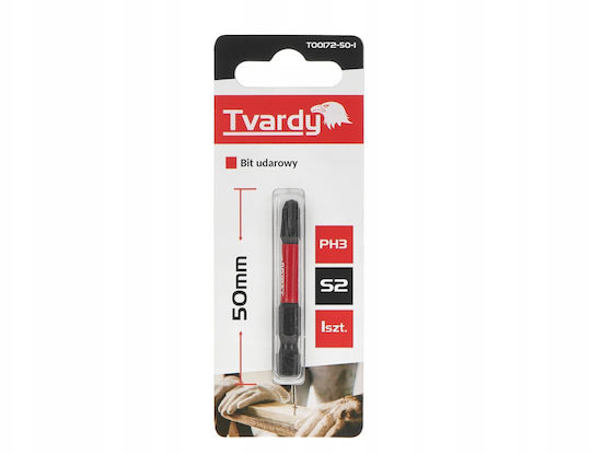 Tvardy Screwdriver Bit Cross with Size PH3