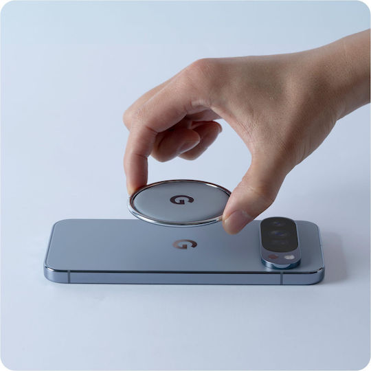 Google Pixelsnap Ring Stand Desk Stand for Mobile in Silver Colour